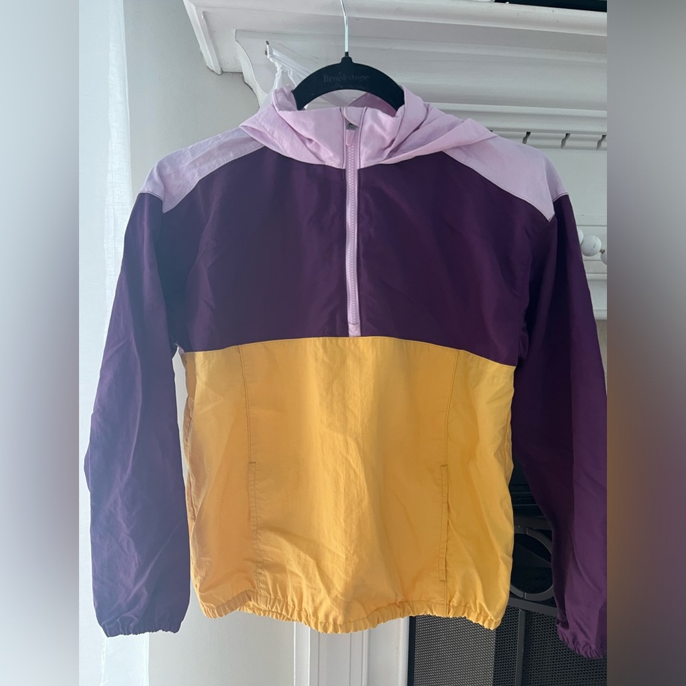 Old navy - windbreaker/rain jacket- kids size L 10-12